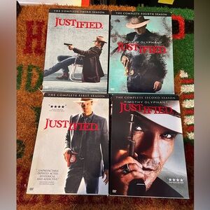 Justified Seasons 1 & 4 DVD